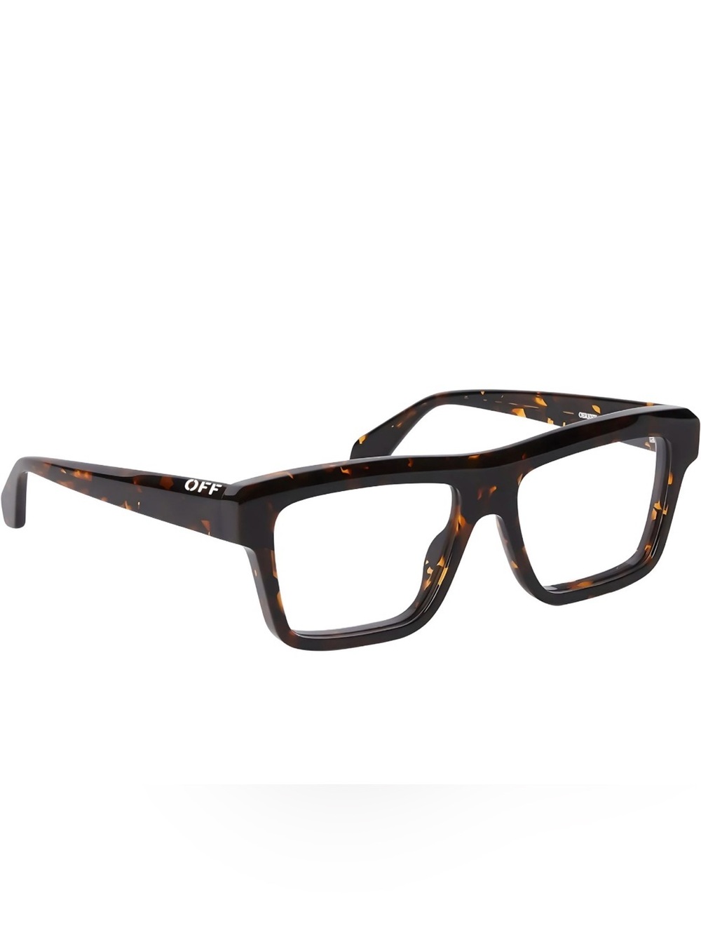 Authentic Off White Style 7H Glasses in Havana- NWT